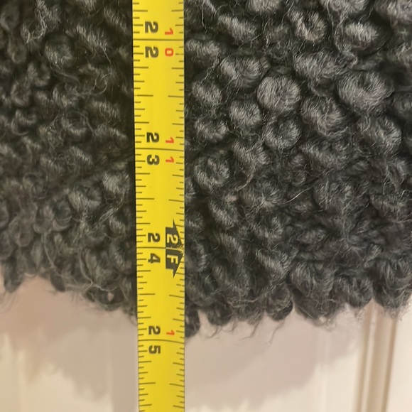 SAM EDELMAN Grey Cameron Loop Yarn Vest Size S - Picture 7 of 7